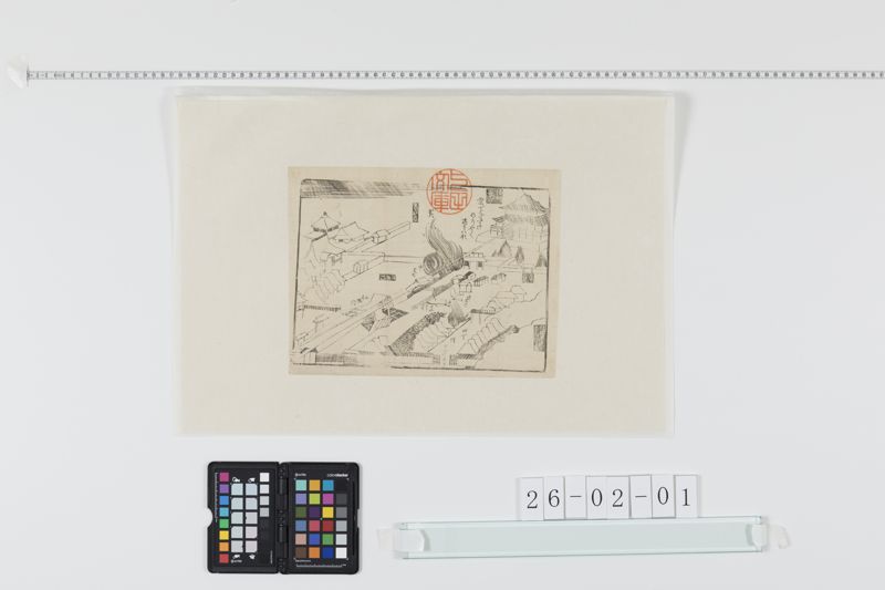 弘化４年善光寺附近絵図（１枚）[27冊-14] - ページ 1